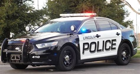 Ca Lincoln Police Dept Police Car Pictures Police Cars Police
