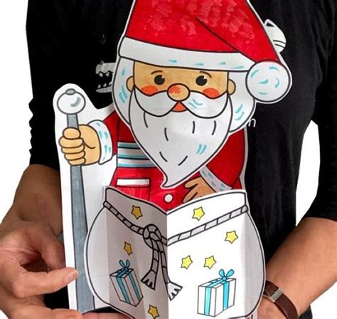 Papermau Christmas Time Easy To Build Santa Claus Papercraft For