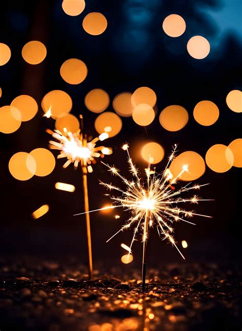 New Years Eve Sparklers Free Stock Photo Public Domain Pictures