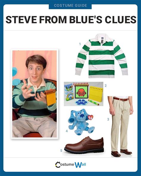 Dress Like Steve From Blues Clues Costume Halloween And Cosplay Guides