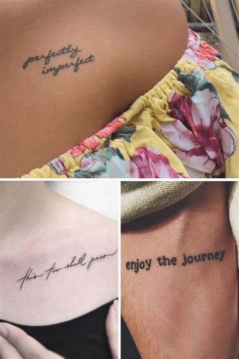 Meaningful Tattoo Quotes Phrases Tattoo Glee