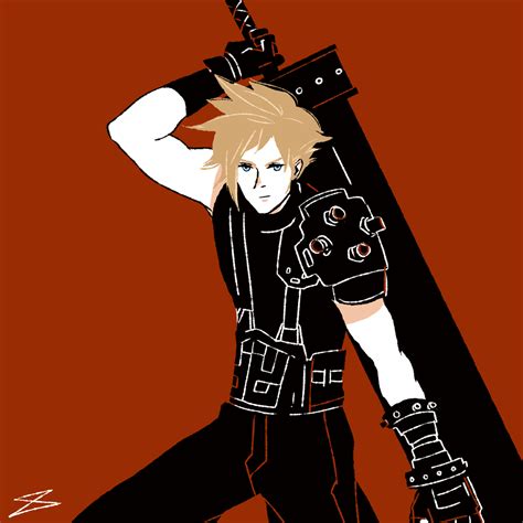 00323zthose Who Fight Final Fantasy Viivii 1 Hour Drawing Cloud