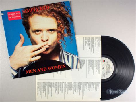 Men And Women Lp By Simply Red Vinyl Elektra Entertainment For Sale Online Ebay