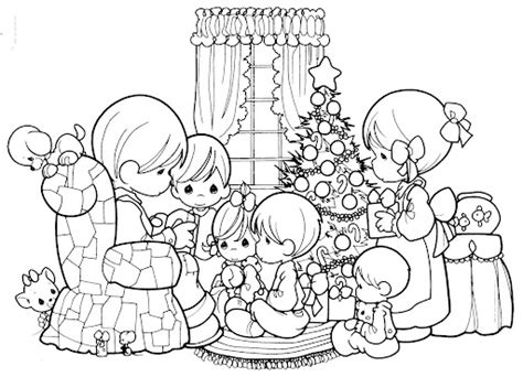 Familia cenando para colorear - Imagui