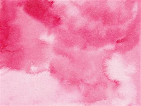 Premium Photo Pink Watercolor Paper Texture