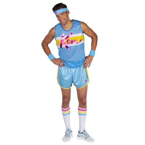 Exercise Ken Barbie Costume Adult