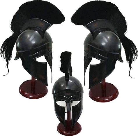 Buy Greek Spartan Helmet Medieval Roman 300 King Leonidas Movie