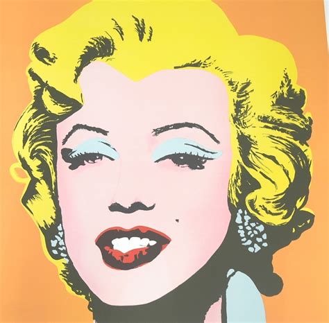 Andy Warhol Marilyn Monroe Lithograph Print Andy
