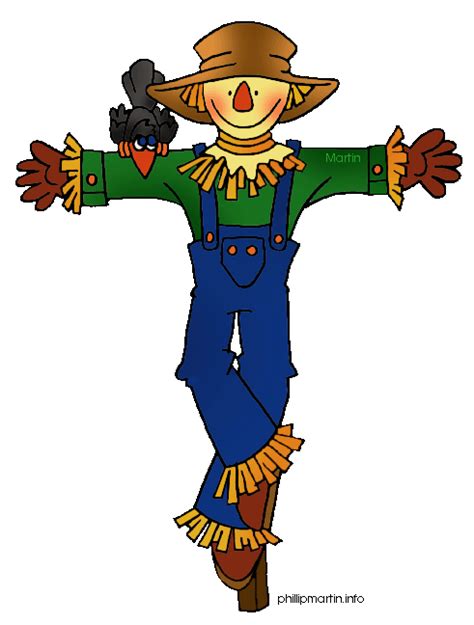 Happy Scarecrow Clipart