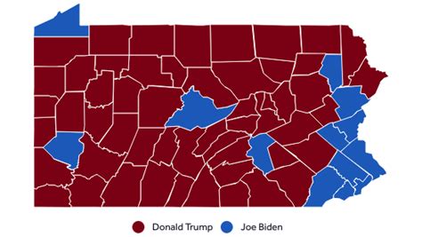Pennsylvania Election Results 2020 Maps Show How State Voted For President