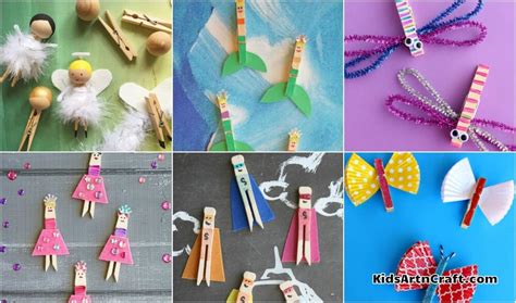 Clothespin Craft Archives Kids Art And Craft