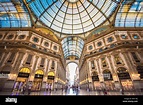 Galleria Vittorio Emanuele II in Milano. It's one of the world's oldest ...