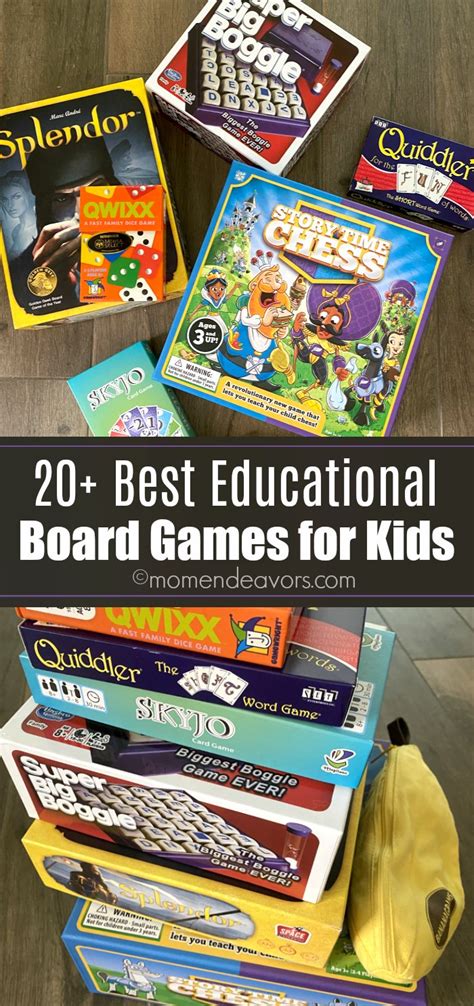 20 Best Educational Board Games Mom Endeavors