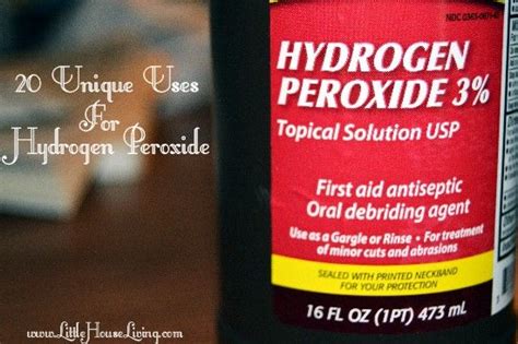 20 Hydrogen Peroxide Uses For Home And Body Hydrogen Peroxide