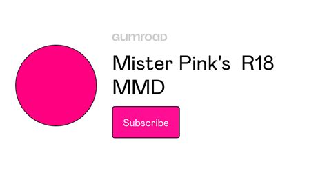 Mister Pink S R Mmd