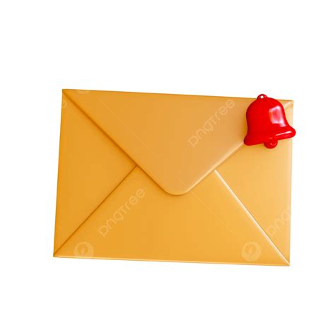 3d Email Or Message Icons With Red Notification Message 3d Email