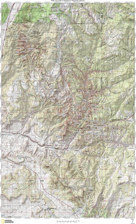 Zion National Park Elevation Map Dallas Map
