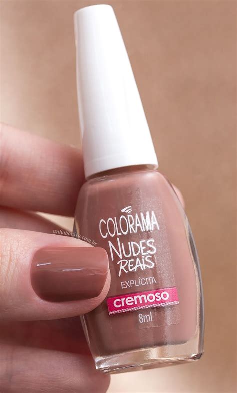 Colorama R 4 99 Explícita Esmalte da colorama Unhas Unhas decoradas