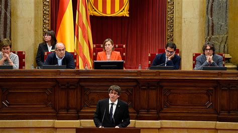 Declaración De Independencia De Cataluña Todas Las Noticias En Rtvees