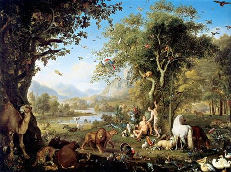 Adam And Eve In The Garden Of Eden Bible Story Verses