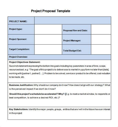 Project Plan Proposal Example 3 Project Proposal Examples You Must