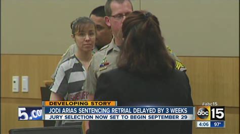 Jodi Arias Sentencing Retrial Delayed By Three Weeks YouTube