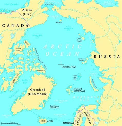 Arctic Ocean Map Images And Reasons To Visit The Breath Taking Arctic
