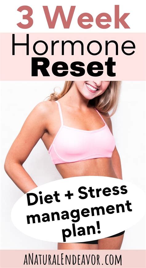 3 Week Hormone Reset Challenge For Women Hormones Hormone Reset Diet