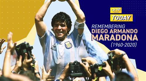 Términos y condiciones política de privacidad. Remembering Diego Armando Maradona (1960-2020) - OneSoccer