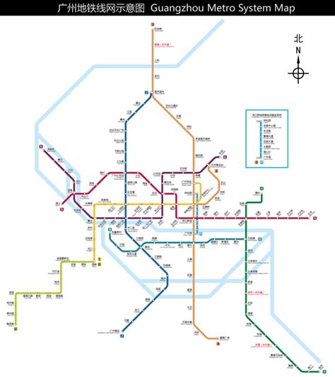 Transit Maps Submission Unofficial Map Guangzhou Metro Map From