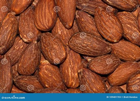 A Batch Of Shelled Unsalted Almonds Stock Image Image Of Healthy