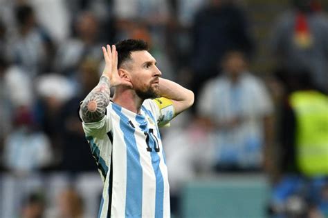World Cup 2022 Argentina Fuelled By Sense Of Destiny As Croatia Look To Deny Lionel Messi
