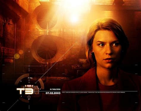 Claire Danes As Kate Brewster Terminator Movies Science Fiction Illustration Movie Props