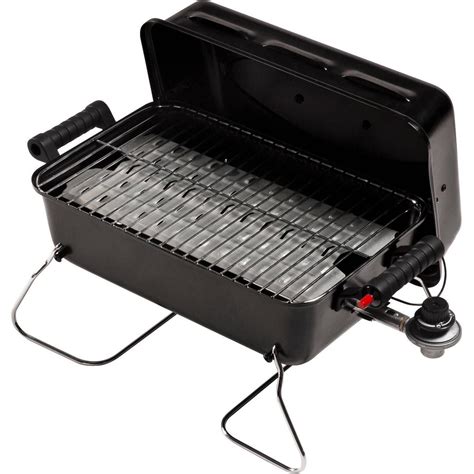 The grill weighs 10.2 pounds which means it has a very lightweight design. Char-Broil Portable Propane Gas Grill for $15.21