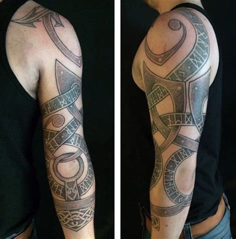 Deviantart is the world's largest online social community for artists and. 80 Rune Tattoos For Men - Germanic Lettering Design Ideas