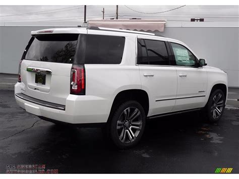 2018 Gmc Yukon Denali 4wd In White Frost Tricoat Photo 2 154583