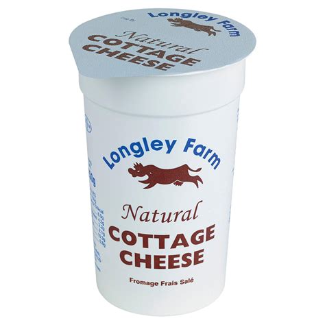 Longley Farm Natural Cottage Cheese 250g Cottage Cheese And Soft Cheese