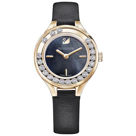 Swarovski Lovely Crystals Reloj Para Mujer Negro 5301877 Es Watch