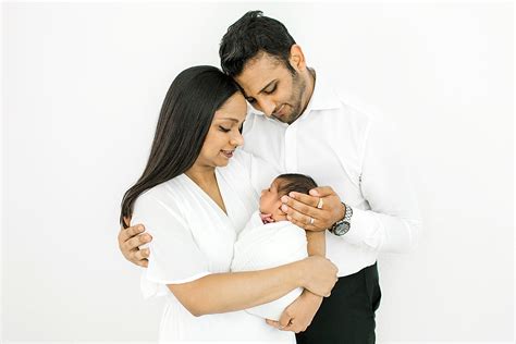 Baby Boy In White Studio I Baby Shiven Poppy And Belle Photography