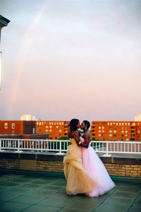 Fuckyeahdykes A Perfect Rainbow On Our Wedding Day Submitted By Sabrina Lee Tumblr Pics
