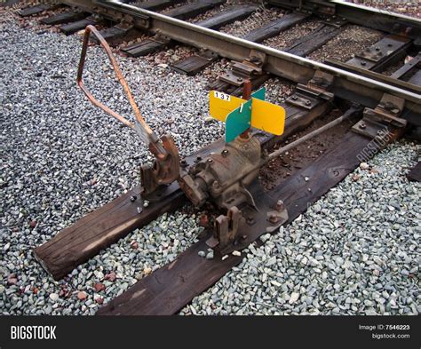 Railroad Track Switch Stand Image And Photo Bigstock