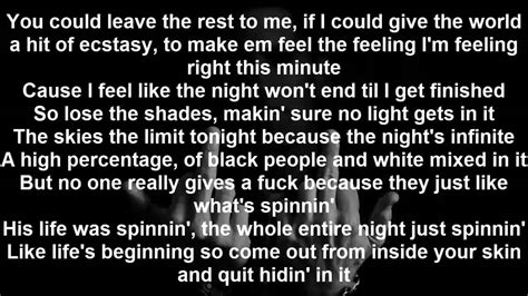Eminem Lose Yourself Demo Original Version Lyrics Youtube