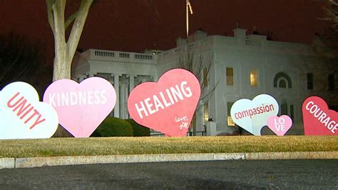 First Lady Surprises With Valentines Day Hearts On White House Lawn