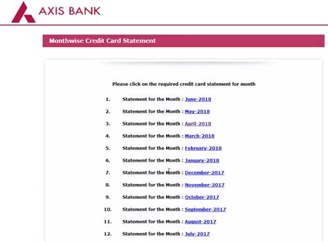 Below are the steps to import the axis bank statements and credit card using invest plus software: Axis Bank Credit Card Statement - Online, Offline | Switch ...