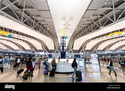 Japan Kansai Airport Kix Interior Of Terminal One International