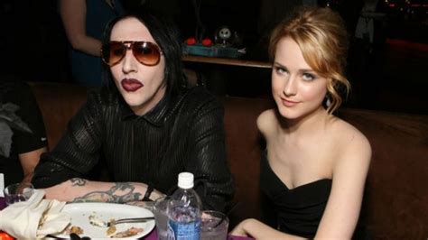 Marilyn Manson Y Evan Rachel Wood La Denuncia De Abusos De La Actriz