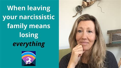 When Leaving The Narcissist Means Leaving Everything Youtube