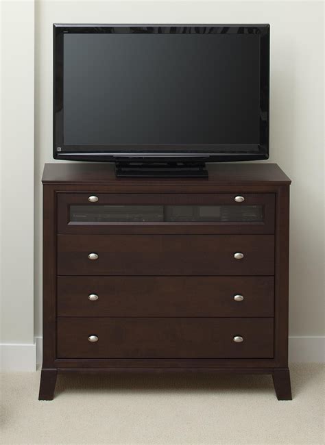 Great chest of drawers usually also comes with shelves located underneath the top. 3020 Media Chest