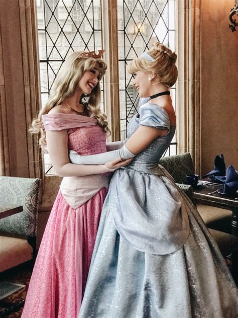 Princess Aurora Cinderella Walt Disney World Face Characters