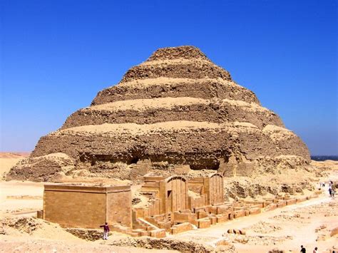 Stepped Pyramid Of Djoser Imhotep Saqqara Egypt Ca 2630 2611 Bce